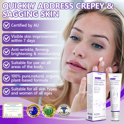 AU Australia Compliant : HISKIN® PDRN Multi-Peptide Massaging Body Roller Cream- Anti-aging, Hydrating, Skin Firming & Lifting, Skin Repair, Even Tone, Acne and Dark Spot Treatment, Wart and Mole Removal, and Psoriasis Relief.