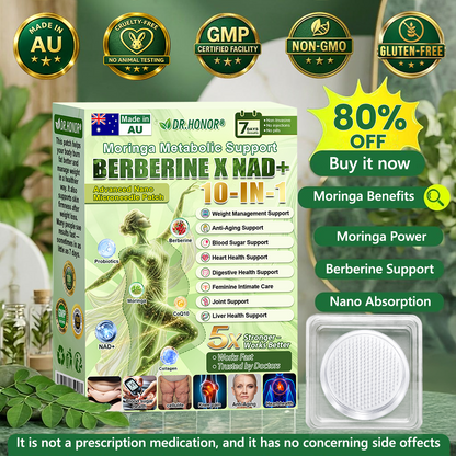 𝑶𝒇𝒇𝒊𝒄𝒊𝒂𝒍 𝑺𝒕𝒐𝒓𝒆  |𝐃𝐑.𝐇𝐎𝐍𝐎𝐑® 𝗠𝗼𝗿𝗶𝗻𝗴𝗮 · 𝗕𝗲𝗿𝗯𝗲𝗿𝗶𝗻𝗲 × 𝗡𝗔𝗗+ 𝟏𝟎-𝐢𝐧-𝟏 𝐀𝐝𝐯𝐚𝐧𝐜𝐞𝐝 𝐍𝐚𝐧𝐨 𝐌𝐢𝐜𝐫𝐨𝐧𝐞𝐞𝐝𝐥𝐞 𝐏𝐚𝐭𝐜𝐡  (𝐉𝐮𝐬𝐭 𝐨𝐧𝐜𝐞 𝐚 𝐝𝐚𝐲, 𝐯𝐢𝐬𝐢𝐛𝐥𝐞 𝐜𝐡𝐚𝐧𝐠𝐞𝐬 𝐢𝐧 𝟕 𝐝𝐚𝐲𝐬）𝘽𝙚𝙧𝙗𝙚𝙧𝙞𝙣𝙚 + 𝙈𝙤𝙧𝙞𝙣𝙜𝙖 𝙁𝙤𝙧𝙢𝙪𝙡𝙖 ✅ 𝐅𝐨𝐫 𝐨𝐛𝐞𝐬𝐢𝐭𝐲, 𝗟𝗼𝗼𝘀𝗲 𝘀𝗸𝗶𝗻,𝐝𝐢𝐚𝐛𝐞𝐭𝐞𝐬, 𝐬𝐥𝐞𝐞𝐩 𝐚𝐩𝐧𝐞𝐚, 𝐣𝐨𝐢𝐧𝐭 𝐢𝐬𝐬𝐮𝐞𝐬, 𝐚𝐧𝐝 𝐦𝐨𝐫𝐞💯💯